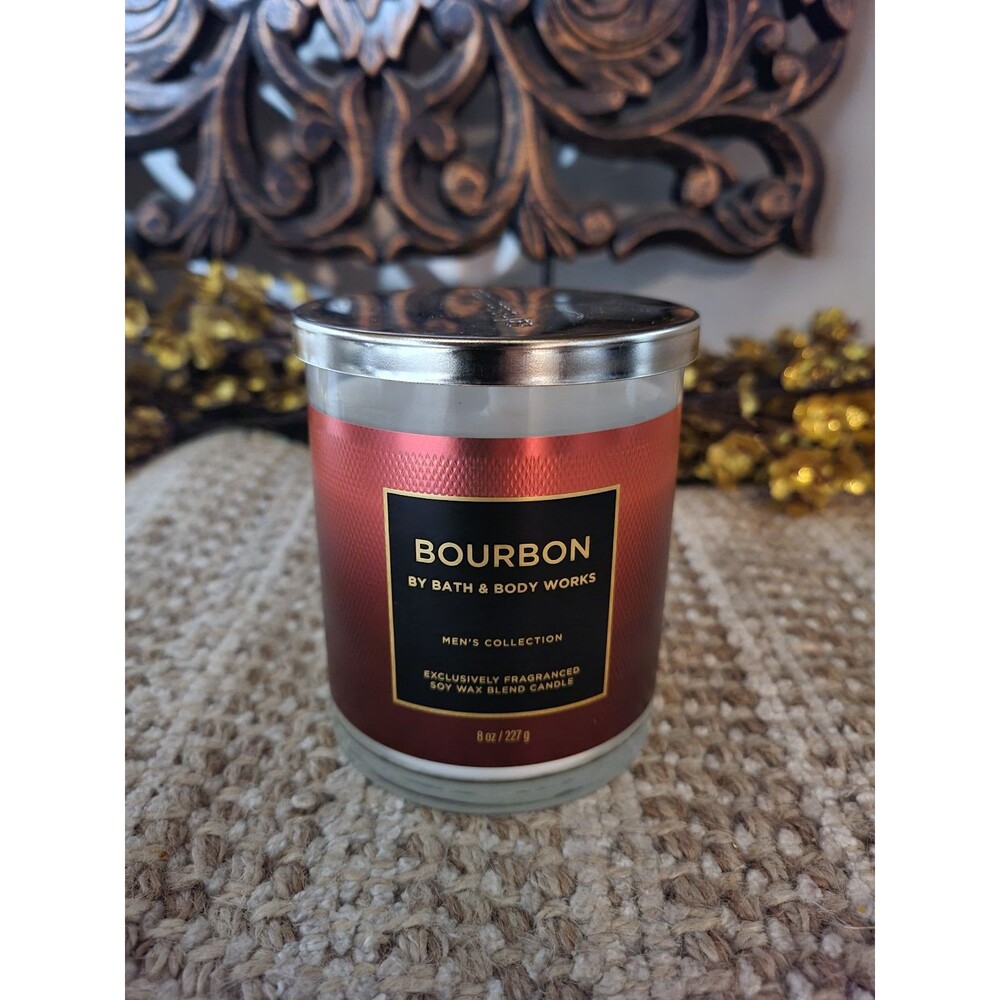 Bath & Body Works Bourbon Men's Collection 3-wick Candle